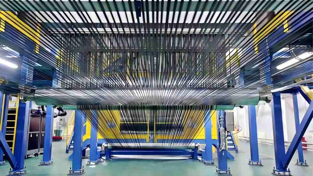 Qingdao Wanguo Sanchuan Fiber Technology Co., Ltd üreticinin üretim hattı