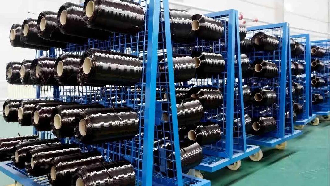 Qingdao Wanguo Sanchuan Fiber Technology Co., Ltd üreticinin üretim hattı
