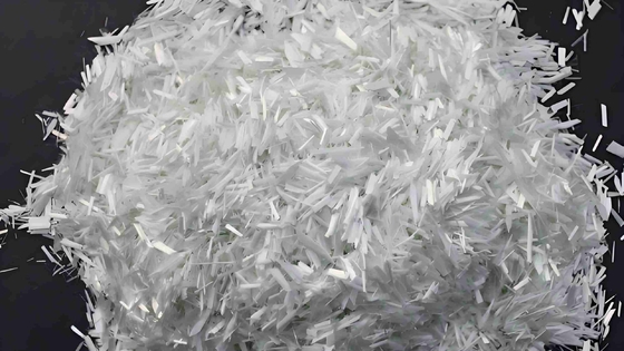 High Performance White BMC Chopped Strands E Glass Chopped Strand